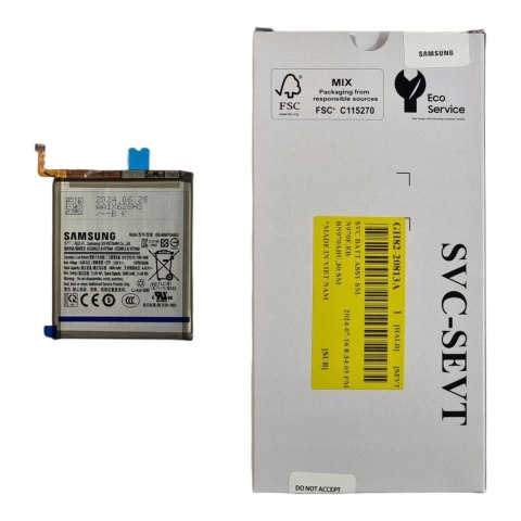 Bateria Samsung Galaxy Note 10 SM-N970 Nowa Oryginalna Service Pack Bateria Samsung Galaxy Note 10 SM-N970 Nowa Oryginalna Service Pack