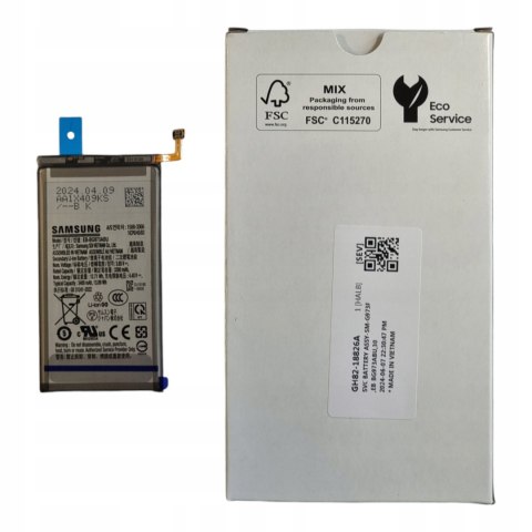 Bateria Samsung Galaxy S10 G973 Nowa Oryginalna Service Pack 3400 mAh Bateria Samsung Galaxy S10 G973 Nowa Oryginalna Service Pack 3400 mAh
