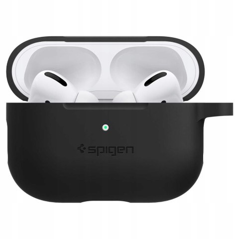 Etui SPIGEN SILICONE FIT APPLE AIRPODS PRO BLACK Etui SPIGEN SILICONE FIT APPLE AIRPODS PRO BLACK
