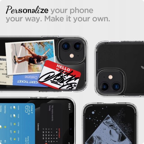 Etui SPIGEN ULTRA HYBRID IPHONE 12 MINI CLEAR Etui SPIGEN ULTRA HYBRID IPHONE 12 MINI CLEAR