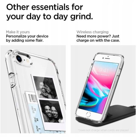 Etui SPIGEN ULTRA HYBRID IPHONE 7 8 SE 2020 CLEAR Etui SPIGEN ULTRA HYBRID IPHONE 7 8 SE 2020 CLEAR