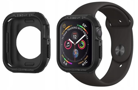 Etui Spigen Rugged Apple Watch 4 / 5 40mm Black Etui Spigen Rugged Apple Watch 4 / 5 40mm Black