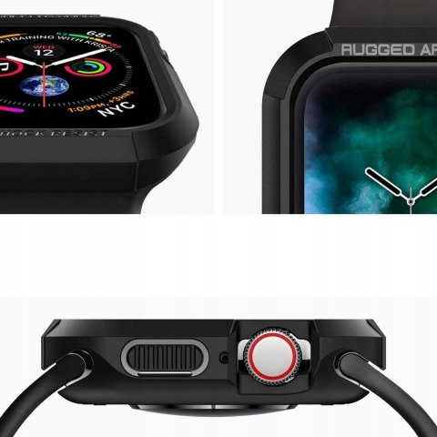Etui Spigen Rugged Apple Watch 4 / 5 40mm Black Etui Spigen Rugged Apple Watch 4 / 5 40mm Black