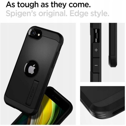 Etui Spigen TOUGH ARMOR iPHONE SE 2020 BLACK Etui Spigen TOUGH ARMOR iPHONE SE 2020 BLACK