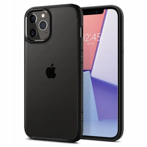 Etui Spigen ULTRA HYBRID IPHONE 12 12 PRO BLACK Etui Spigen ULTRA HYBRID IPHONE 12 12 PRO BLACK