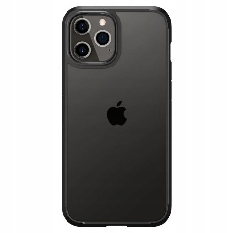 Etui Spigen ULTRA HYBRID IPHONE 12 12 PRO BLACK Etui Spigen ULTRA HYBRID IPHONE 12 12 PRO BLACK