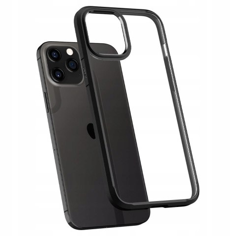Etui Spigen ULTRA HYBRID IPHONE 12 12 PRO BLACK Etui Spigen ULTRA HYBRID IPHONE 12 12 PRO BLACK