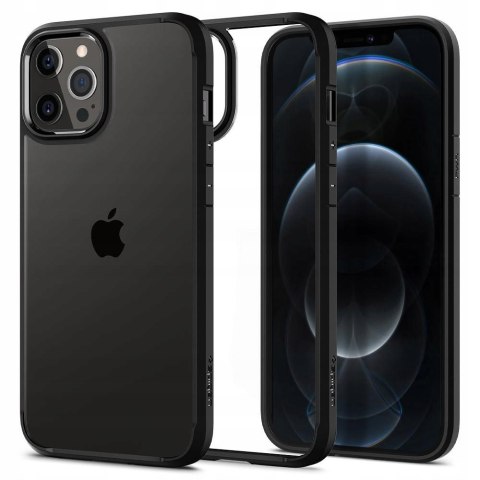 Etui Spigen ULTRA HYBRID IPHONE 12 12 PRO BLACK Etui Spigen ULTRA HYBRID IPHONE 12 12 PRO BLACK