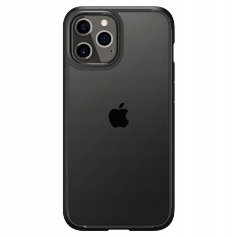 Etui Spigen ULTRA HYBRID IPHONE 12 12 PRO BLACK Etui Spigen ULTRA HYBRID IPHONE 12 12 PRO BLACK