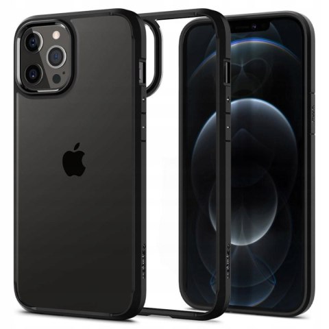 Etui Spigen ULTRA HYBRID IPHONE 12 12 PRO BLACK Etui Spigen ULTRA HYBRID IPHONE 12 12 PRO BLACK