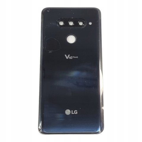 Klapka LG V40 ThinQ Nowa Czarna Obudowa Aparatu Klej Klapka LG V40 ThinQ Nowa Czarna Obudowa Aparatu Klej