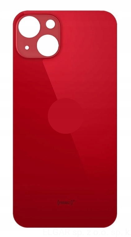 Obudowa Klapka Baterii Apple iPhone 13 Mini Czerwona Big Hole Szybka Tył Obudowa Klapka Baterii Apple iPhone 13 Mini Czerwona Big Hole Szybka Tył