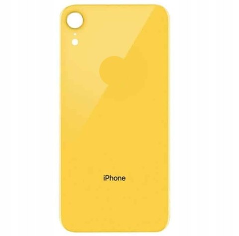 Obudowa Klapka Baterii Apple iPhone XR Żółta Big Hole Szybka Tył Obudowa Klapka Baterii Apple iPhone XR Żółta Big Hole Szybka Tył