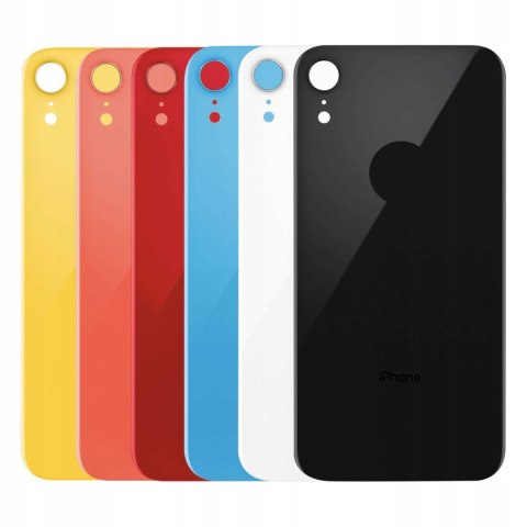 Obudowa Klapka Baterii Apple iPhone XR Żółta Big Hole Szybka Tył Obudowa Klapka Baterii Apple iPhone XR Żółta Big Hole Szybka Tył