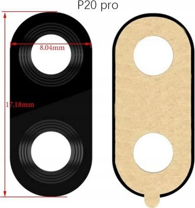 SZKŁO APARATU SZKIEŁKO HUAWEI P20 Pro Wklejka SZKŁO APARATU SZKIEŁKO HUAWEI P20 Pro Wklejka