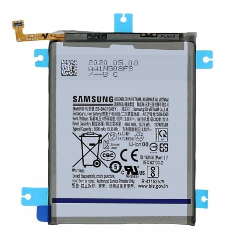 BATERIA SAMSUNG GALAXY A31 A315 / A32 4G A325 ORYGINALNA SERVICE PACK BATERIA SAMSUNG GALAXY A31 A315 / A32 4G A325 ORYGINALNA SERVICE PACK