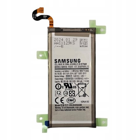 Bateria Samsung Galaxy S8 G950 Nowa Oryginalna Service Pack 3000 mAh Bateria Samsung Galaxy S8 G950 Nowa Oryginalna Service Pack 3000 mAh