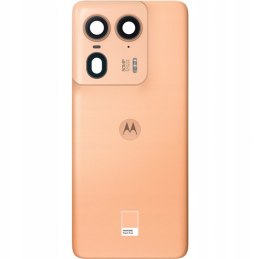 Klapka Motorola Edge 50 Ultra Oryginalna Pomarańczowa Szkiełka Aparatu