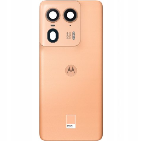 Klapka Motorola Edge 50 Ultra Oryginalna Pomarańczowa Szkiełka Aparatu Klapka Motorola Edge 50 Ultra Oryginalna Pomarańczowa Szkiełka Aparatu