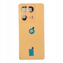 Klapka Motorola Edge 50 Ultra Oryginalna Pomarańczowa Szkiełka Aparatu