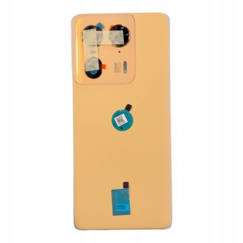 Klapka Motorola Edge 50 Ultra Oryginalna Pomarańczowa Szkiełka Aparatu Klapka Motorola Edge 50 Ultra Oryginalna Pomarańczowa Szkiełka Aparatu