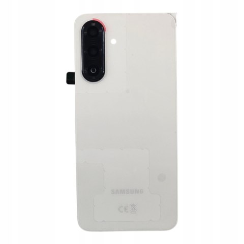 Klapka Samsung Galaxy A26 A266 Oryginalna Biała Szkiełka Aparatu Wklejka Klapka Samsung Galaxy A26 A266 Oryginalna Biała Szkiełka Aparatu Wklejka