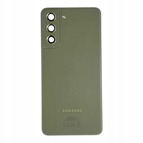 Klapka Samsung Galaxy S21 FE G990 Zielona Oryginalna Demontażowa Grade A