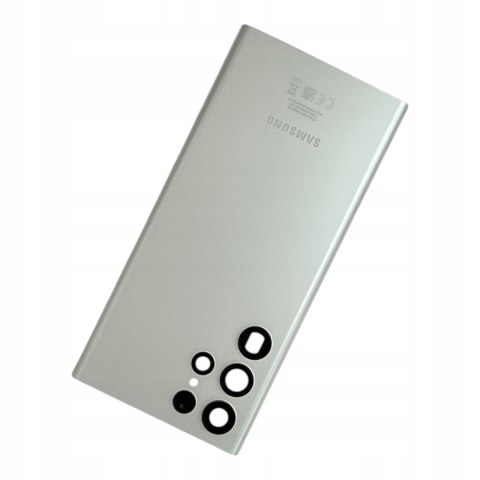 Klapka Samsung Galaxy S22 Ultra S908 Biała Oryginalna Demontażowa Grade A