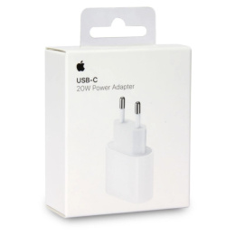 Oryginalna Ładowarka Sieciowa Apple iPhone X 11 12 13 14 15 16 A2347 USB-C 20W Kostka Zasilacz