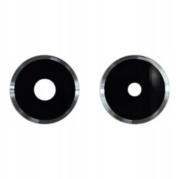 Szkła aparatu Xiaomi Redmi 14C szkiełko obiektywów wklejki klej Srebrne