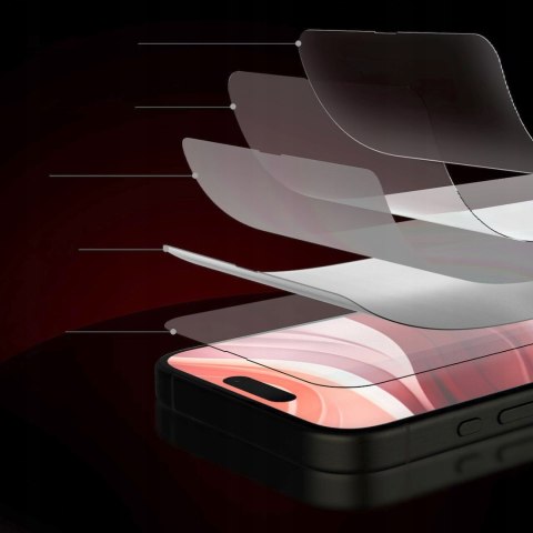Szkło hartowane JCPAL iClara Apple iPhone 17 szkiełko ochronne Premium