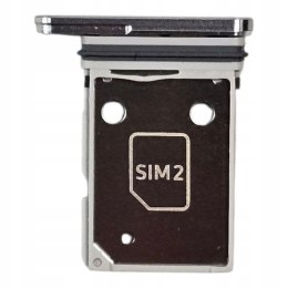 Tacka SIM Samsung Galaxy A56 5G A566 Oryginalna Szufladka na kartę Szara