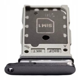 Tacka SIM Samsung Galaxy S25 S25 Plus Oryginalna Szufladka na kartę Srebrna