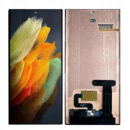 Oryginalny Wyświetlacz Samsung Galaxy S23 Ultra S918 Nowy Service Pack Super Amoled + wklejki GH82-31247A