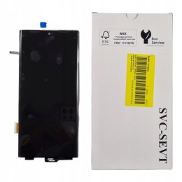 Oryginalny Wyświetlacz Samsung Galaxy S23 Ultra S918 Nowy Service Pack Super Amoled + wklejki GH82-31247A