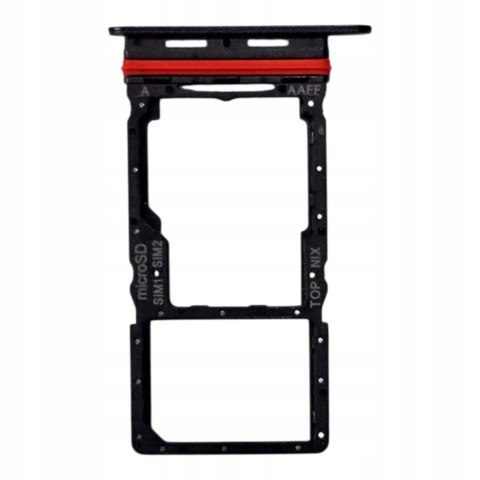 Tacka SIM Samsung Galaxy A16 5G A166 Oryginalna Czarna Szufladka