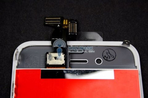 WYŚWIETLACZ LCD SZYBA DOTYK APPLE IPHONE SE RAMKA