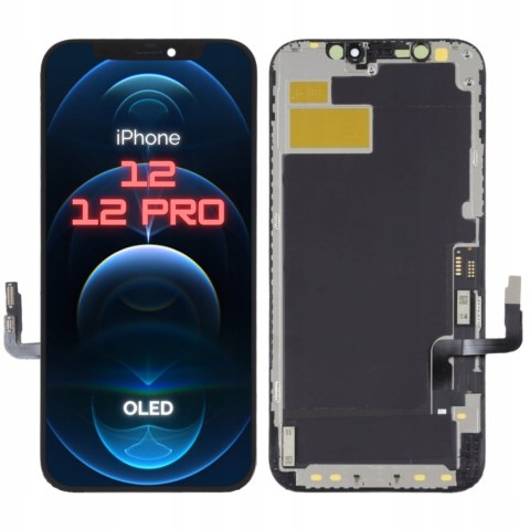 Wyświetlacz OLED Apple iPhone 12 /12 Pro Gratis narzędzia wklejka LCD Ekran