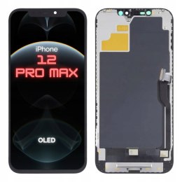 Wyświetlacz OLED Apple iPhone 12 Pro Max Gratis narzędzia wklejka LCD Ekran