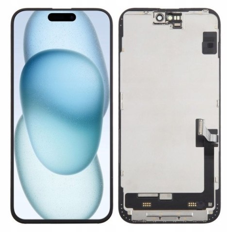 Wyświetlacz OLED Apple iPhone 15 Gratis narzędzia i wklejka LCD Ekran ramka Wyświetlacz OLED Apple iPhone 15 Gratis narzędzia i wklejka LCD Ekran ramka